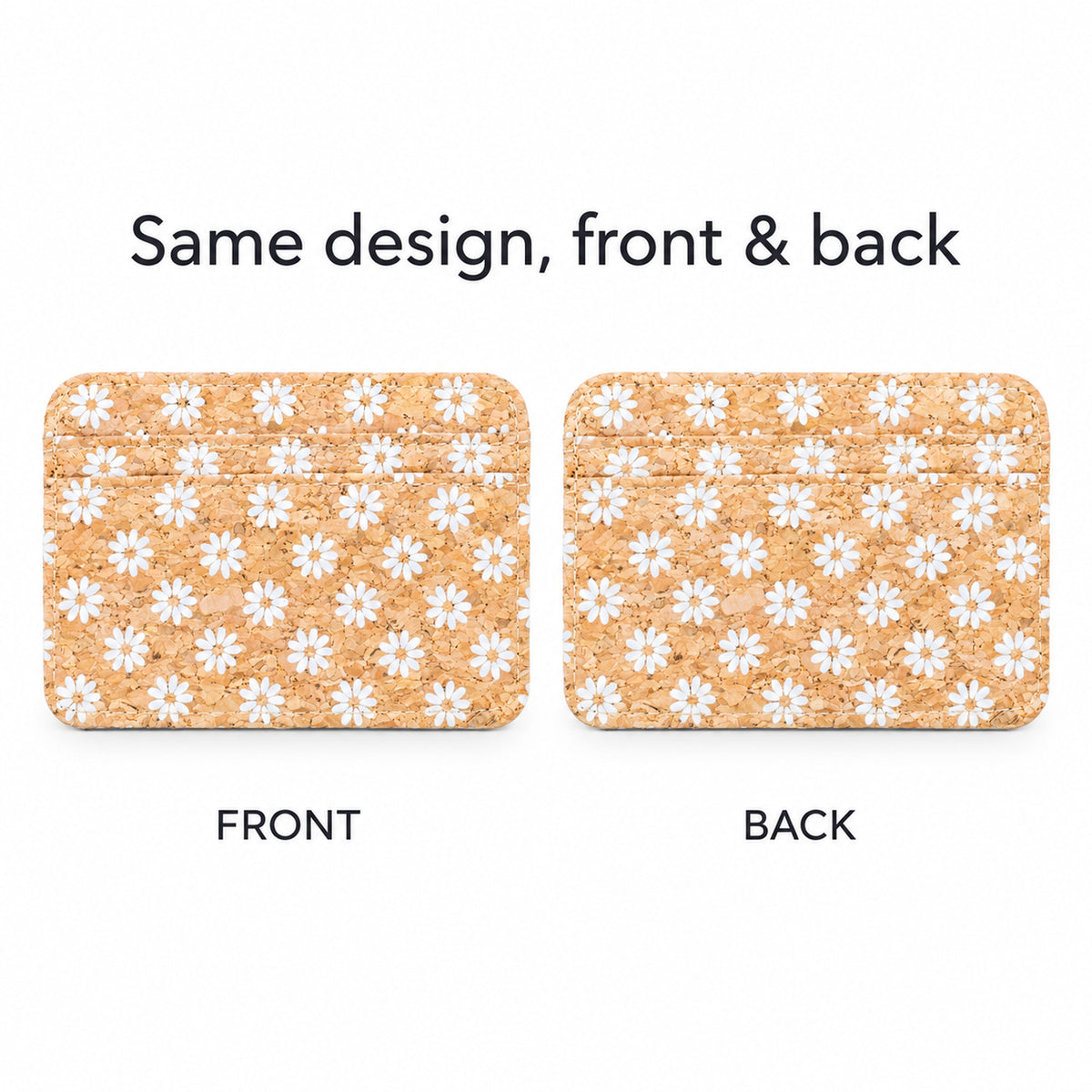 Printed Cork Card Holders – Assorted Designs, Pack of 6 | BAGD-670-MIX-6