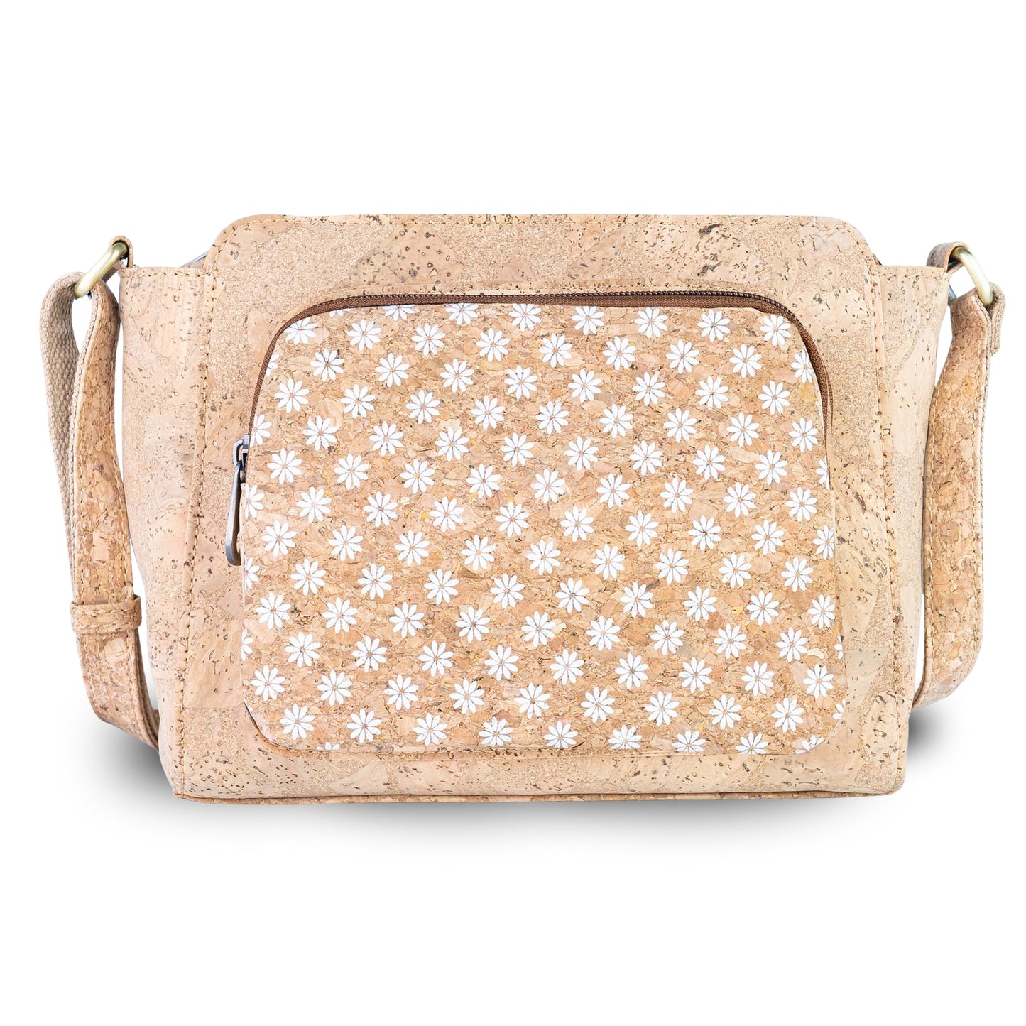 Cork Crossbody Bag — Adjustable Strap BAGD-642