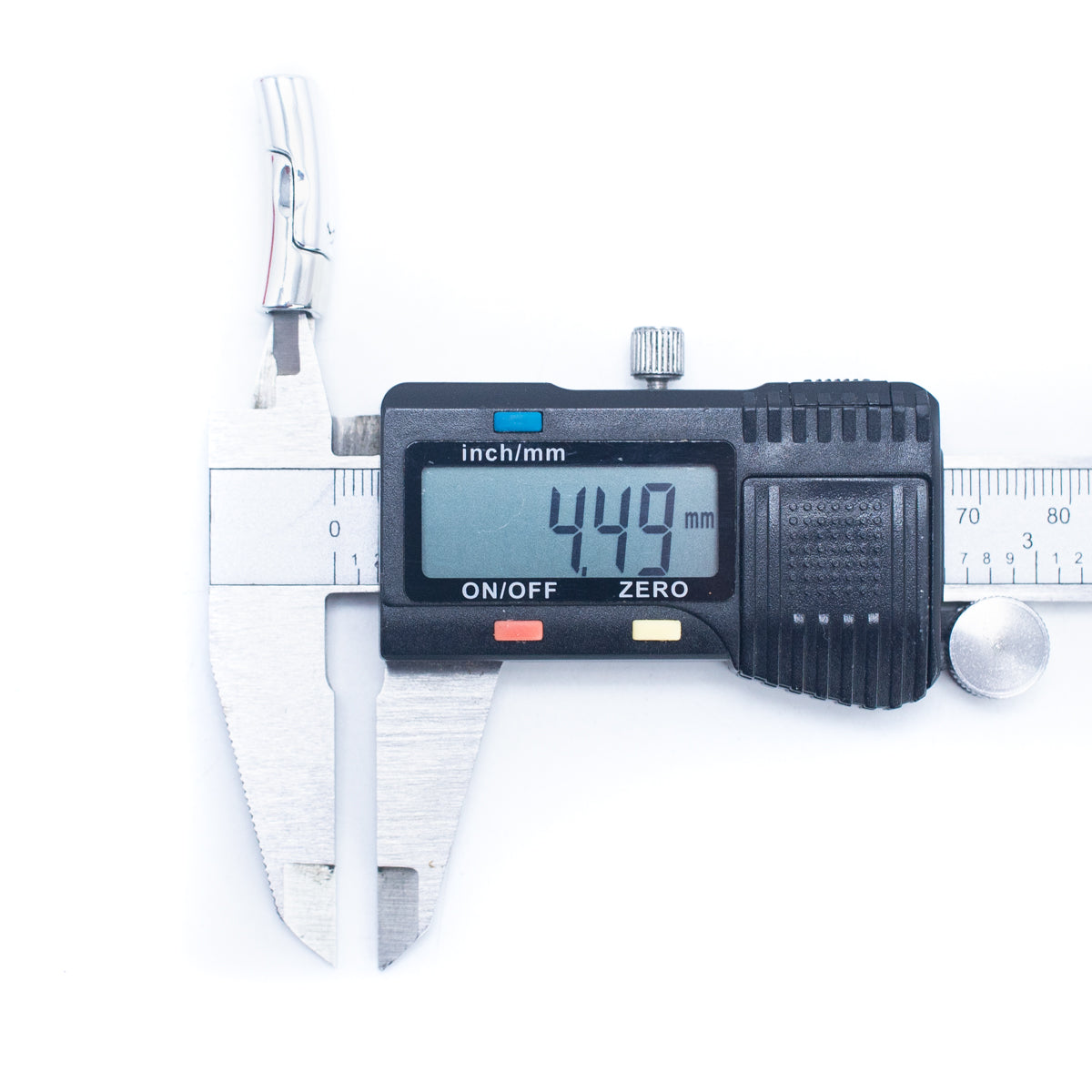 5Pcs for 10*5mm Flat/round leather magnet clasp, Antique Silver jewelry supplies jewelry finding D-6-268