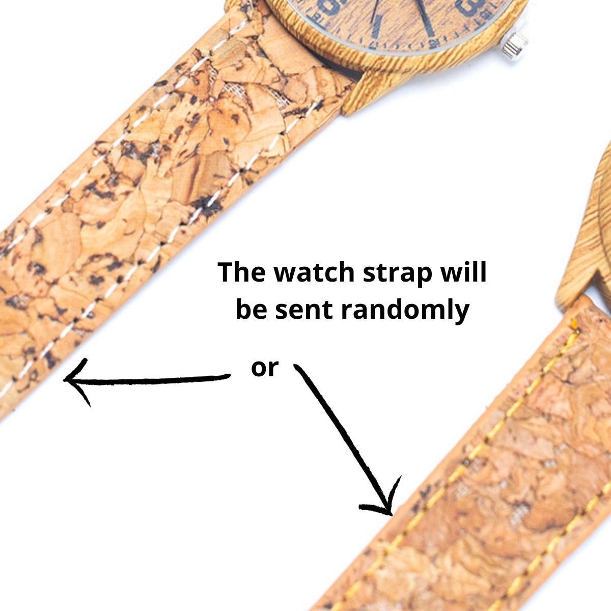 Natural Cork watch ladies fashion Watch WA-443-A(WITHOUT BOX)