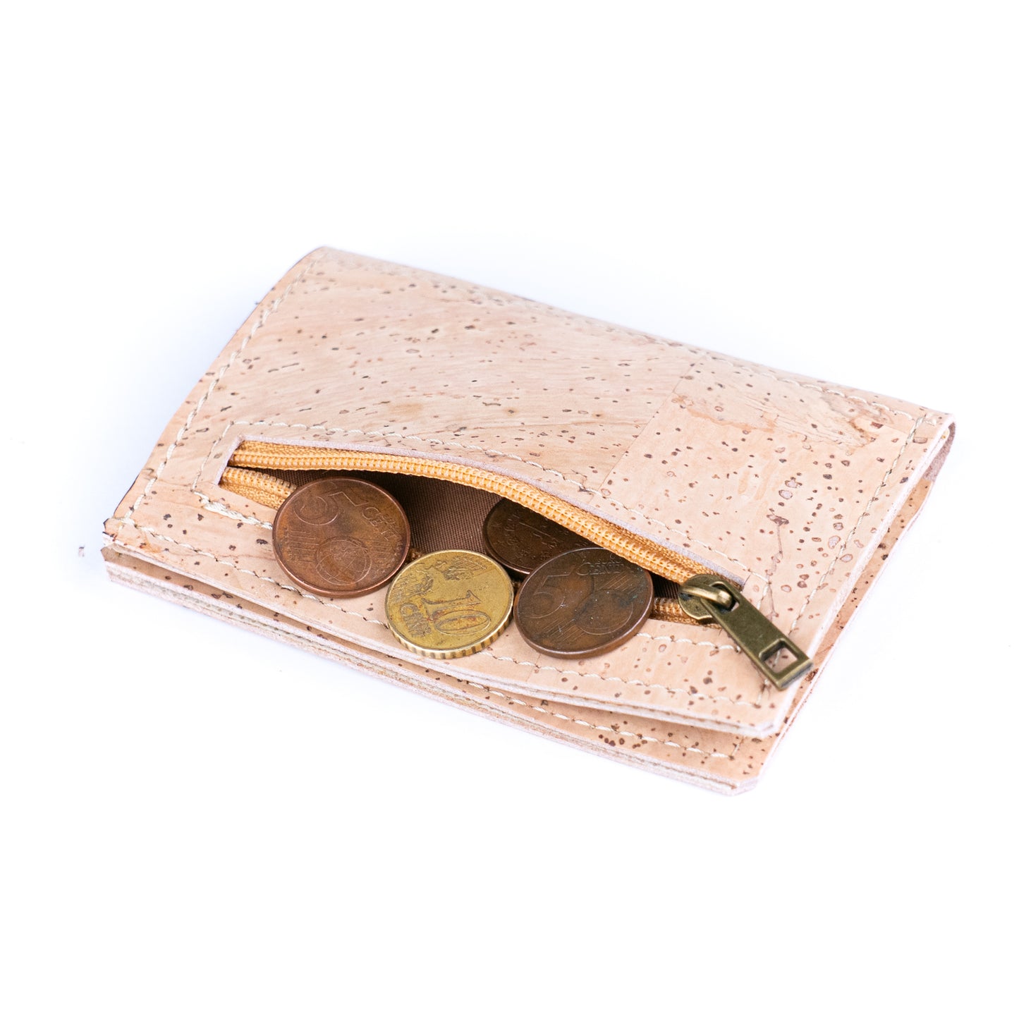 Men’s Slim Cork Wallet with Coin Pocket BAGP-252A(5units)