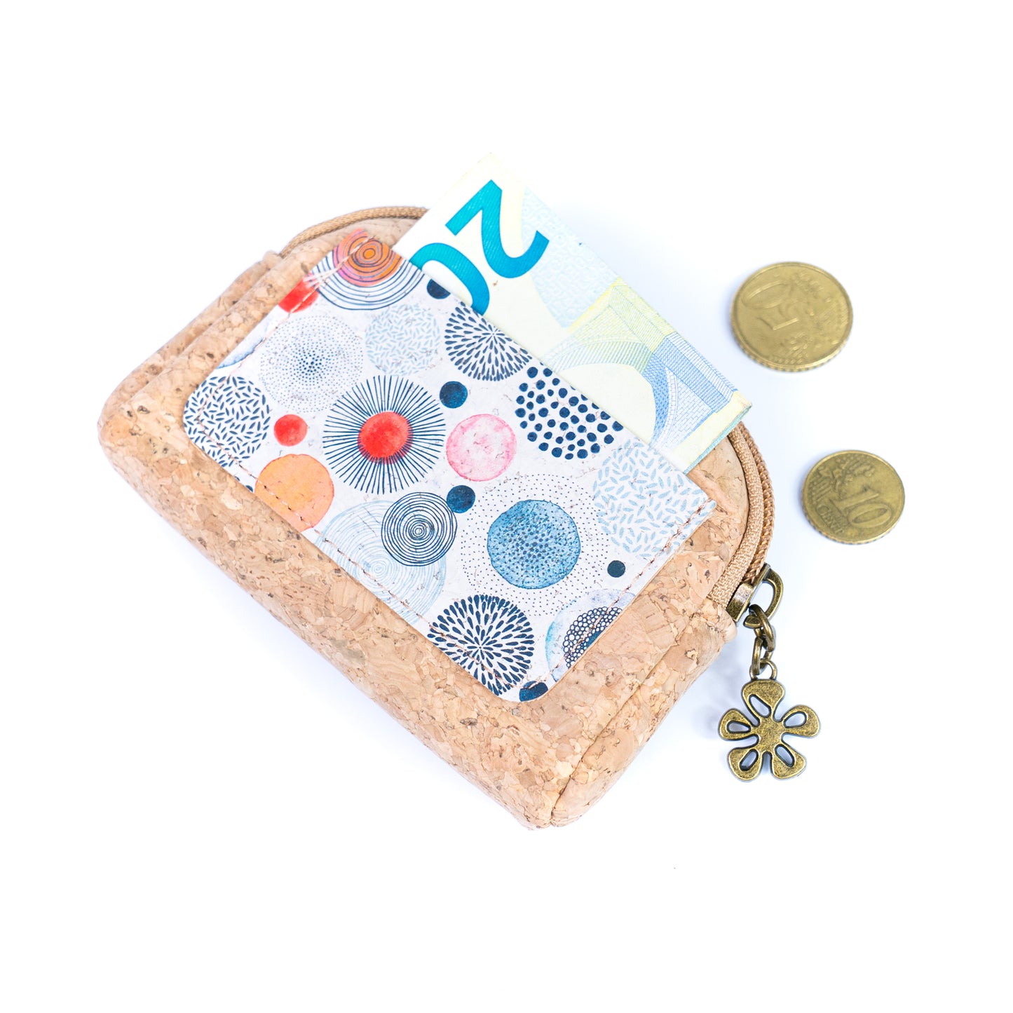 Cork Coin Purse with Card Pocket BAG-2376