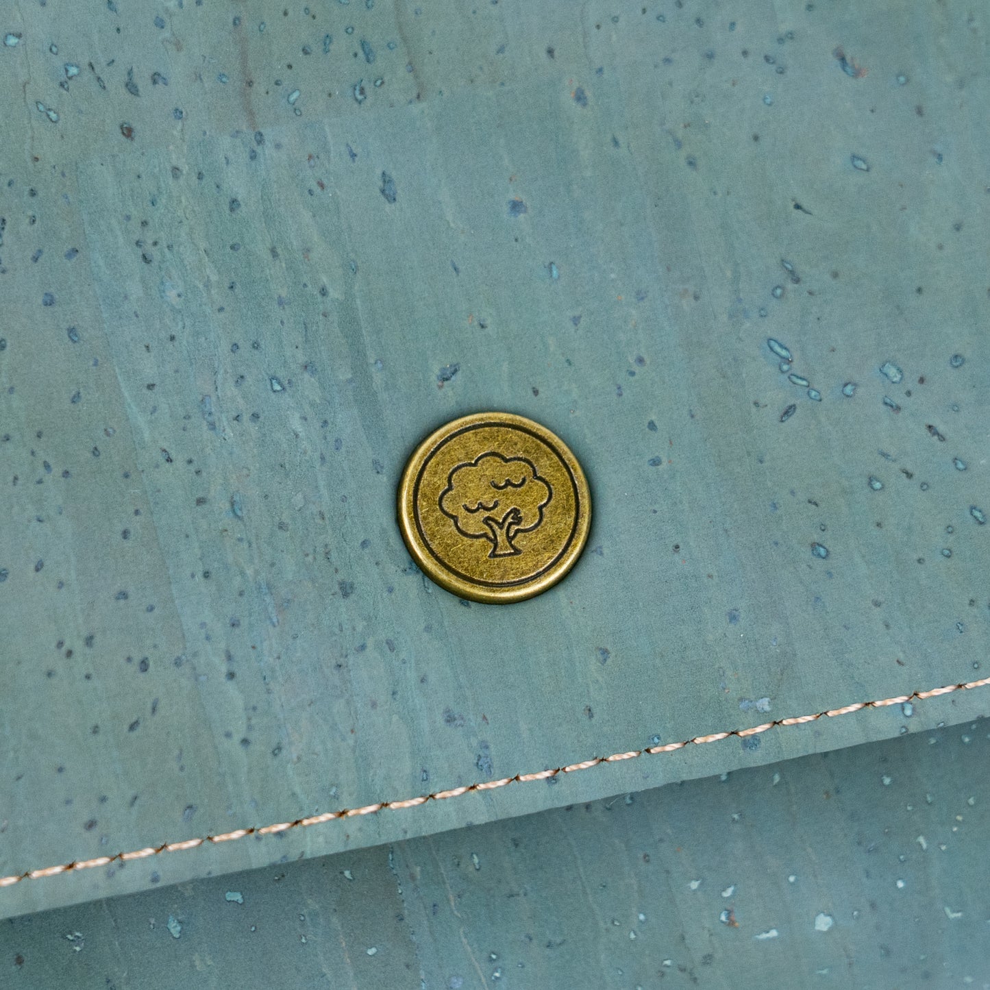 Women’s Natural Cork Long Wallet BAG-2351