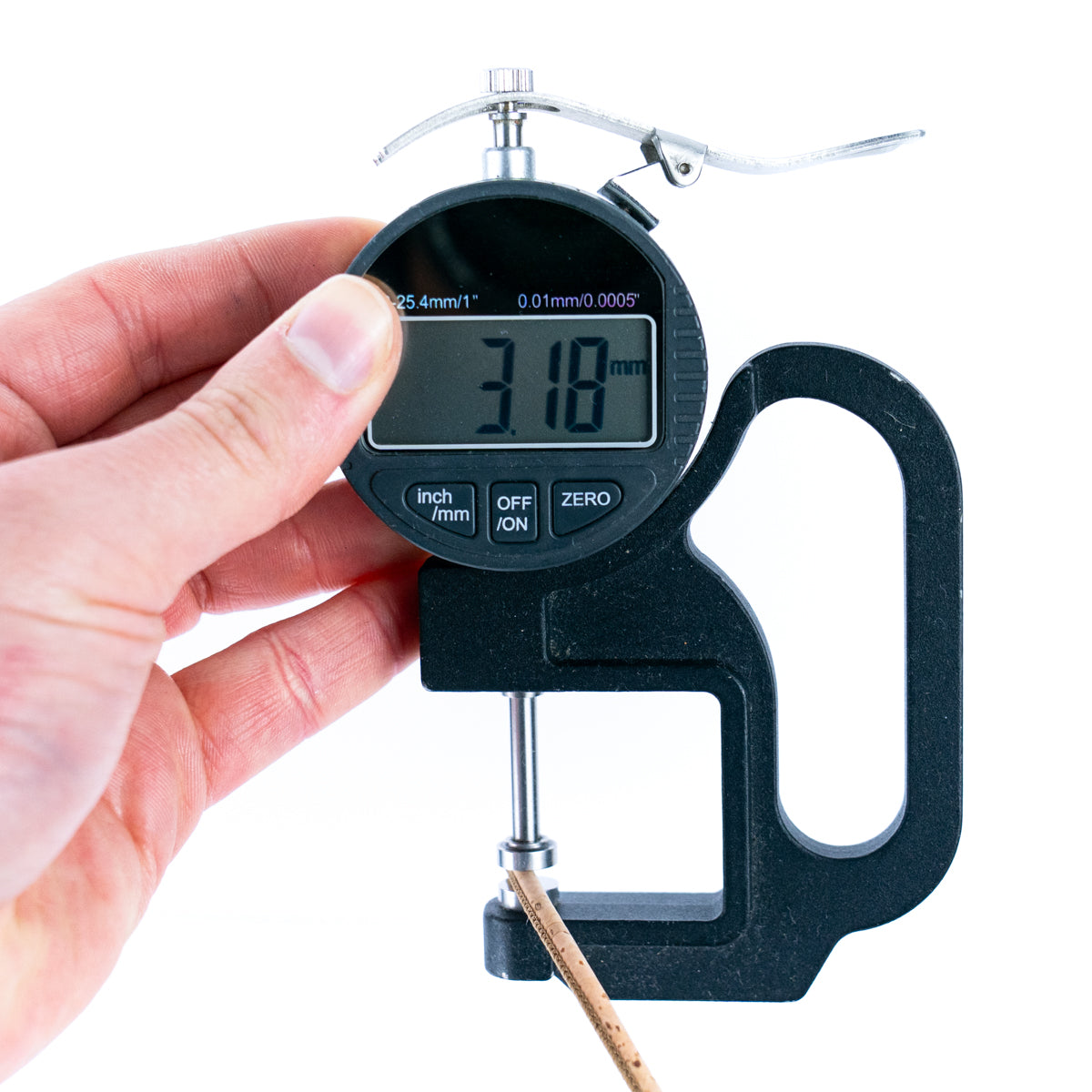 Natural 3mm round cork cord COR-122-B(10 meters)