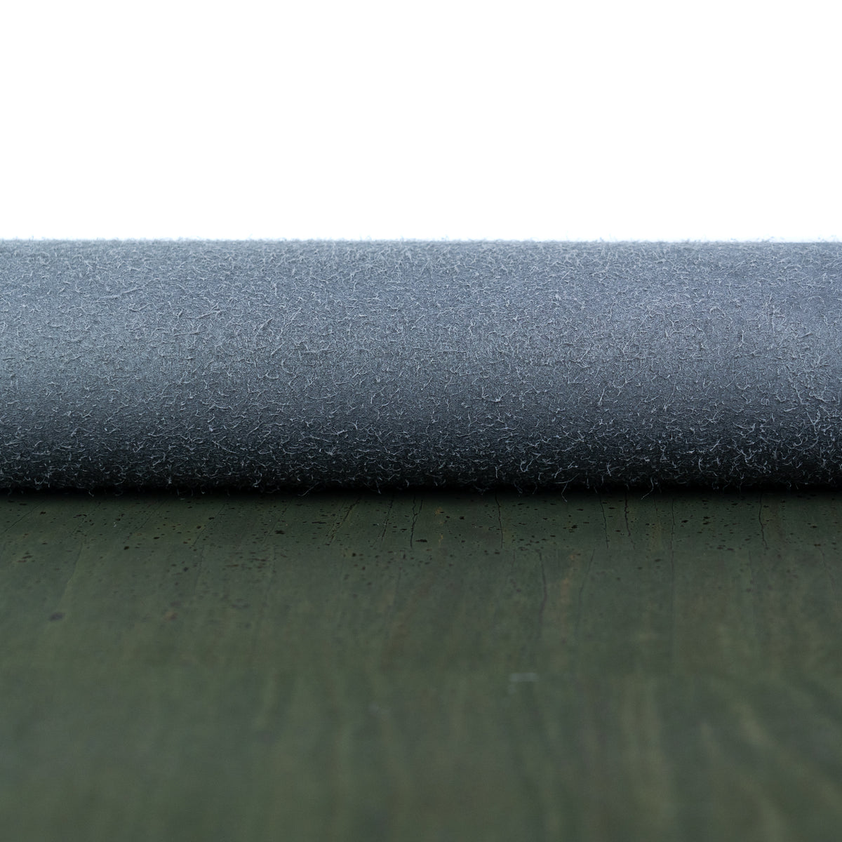 Deep Olive Green Natural Cork Fabric – Microfiber Backing COF-705