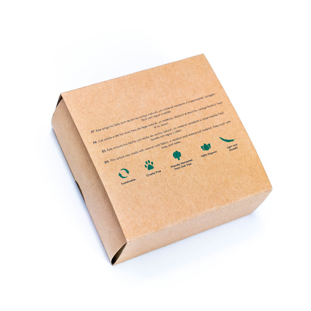 5PCS-square kraft paper box L-1036