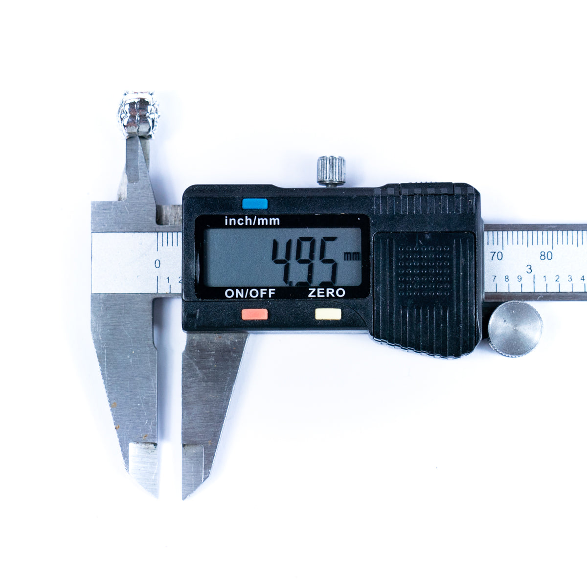 10PCS For about 5mm leather antique silver rose beads forJewelry supply Findings -D-5-5-269