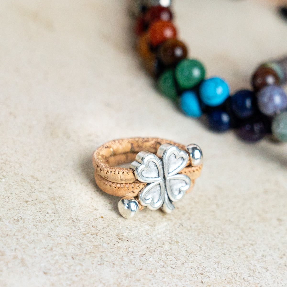 Clover vintage women's Ring RW-022-MIX-10(new)