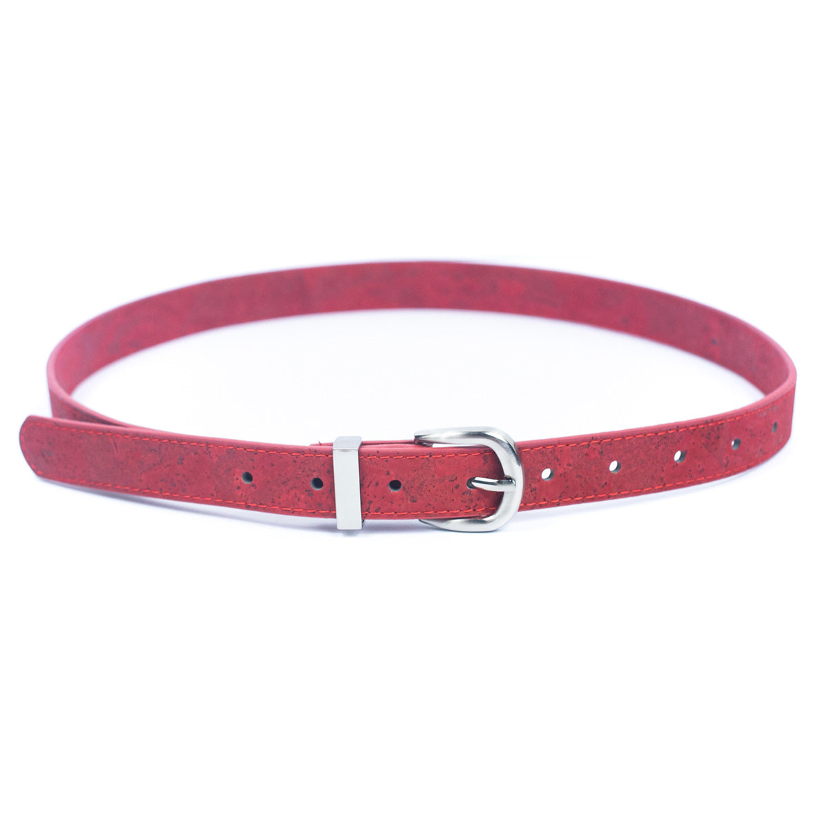 Double-Sided Cork Women's Belt L-1006