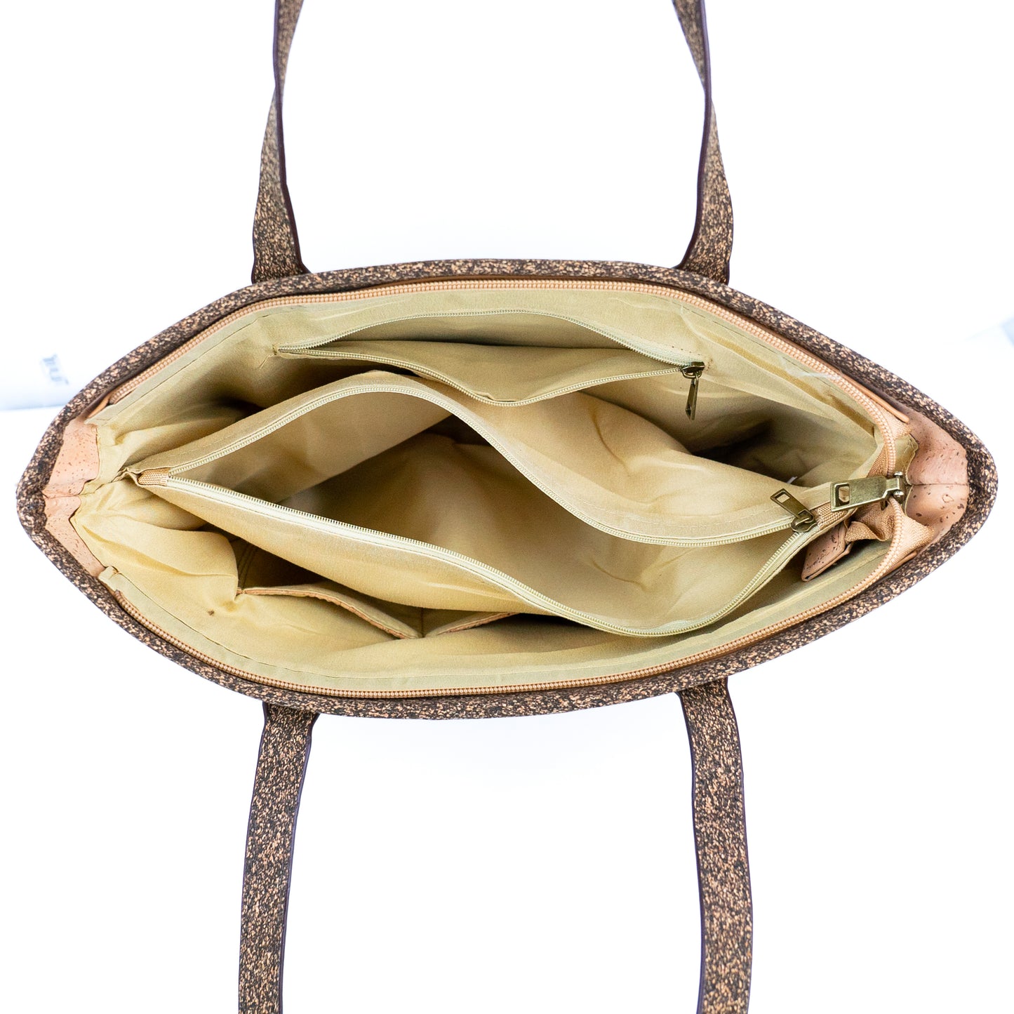 Natural Cork Women's Tote Bag - Spacious, Minimalist, and Sustainable BAG-2313