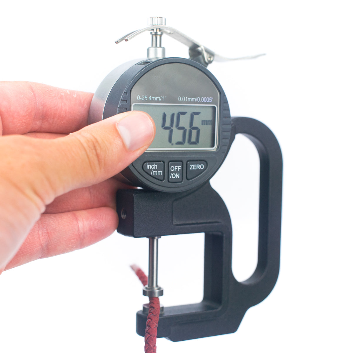 about 4/5mm Wine Red Braided Cork Jewelry Crafting Cord COR-328(10Meters)