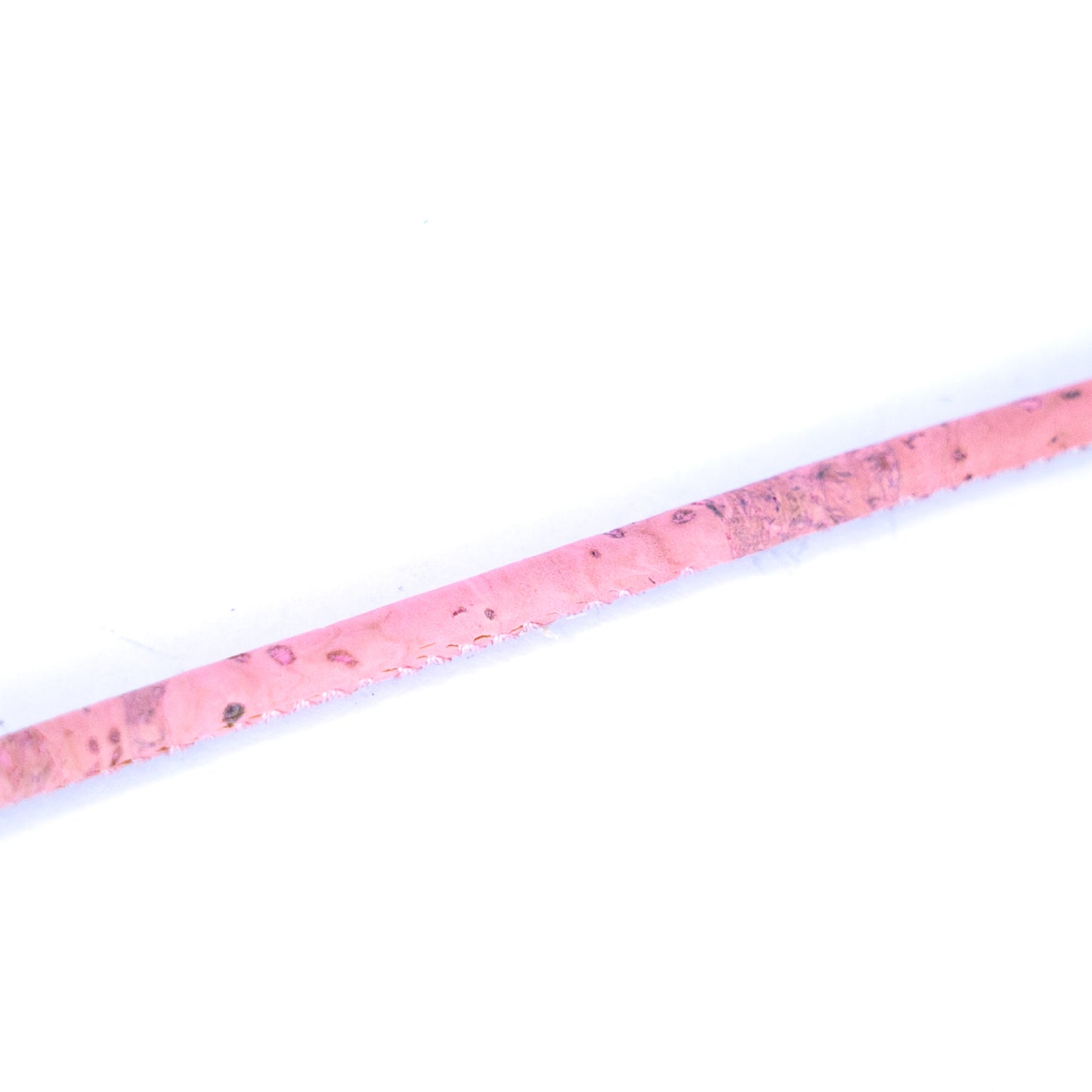 Pink cork 3mm round Cork Cord -COR-112