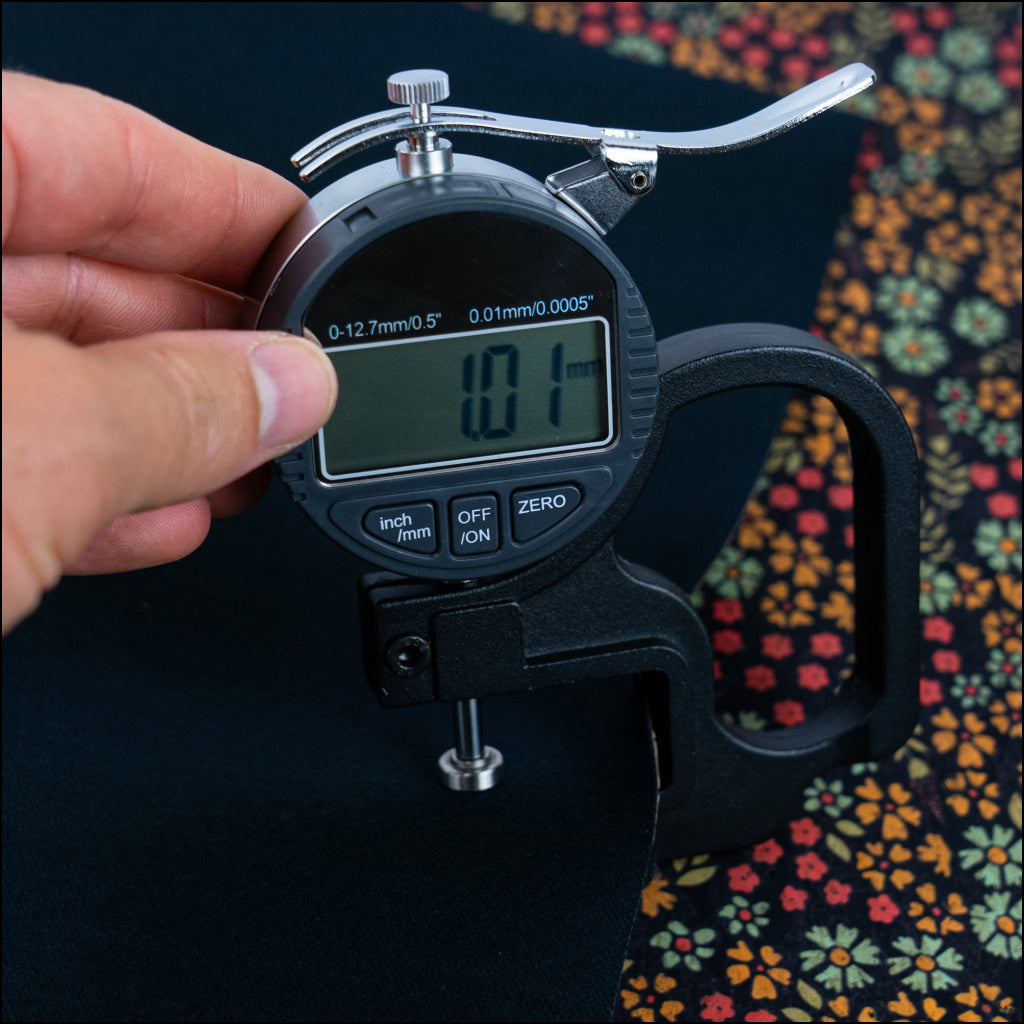 Dark Floral Cork Fabric COF-662 cork fabric