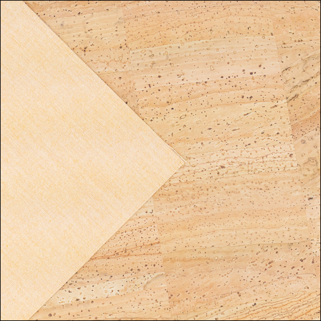 Natural Cork Fabric Sample – One Piece 14 × 20 cm (5.5 × 7.8 in) SAMPLE-COF-673 cork fabric