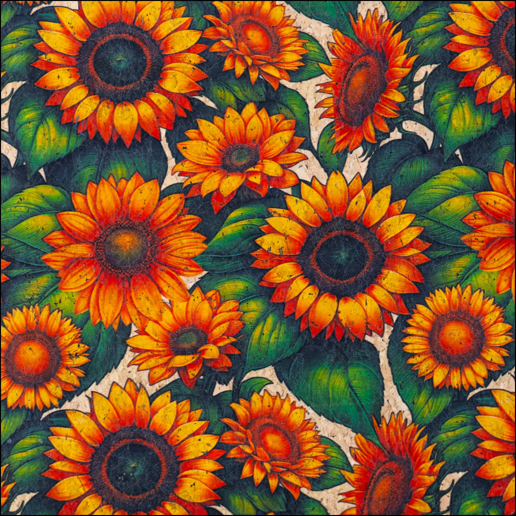 Sunflower Cork Fabric COF-661 cork fabric
