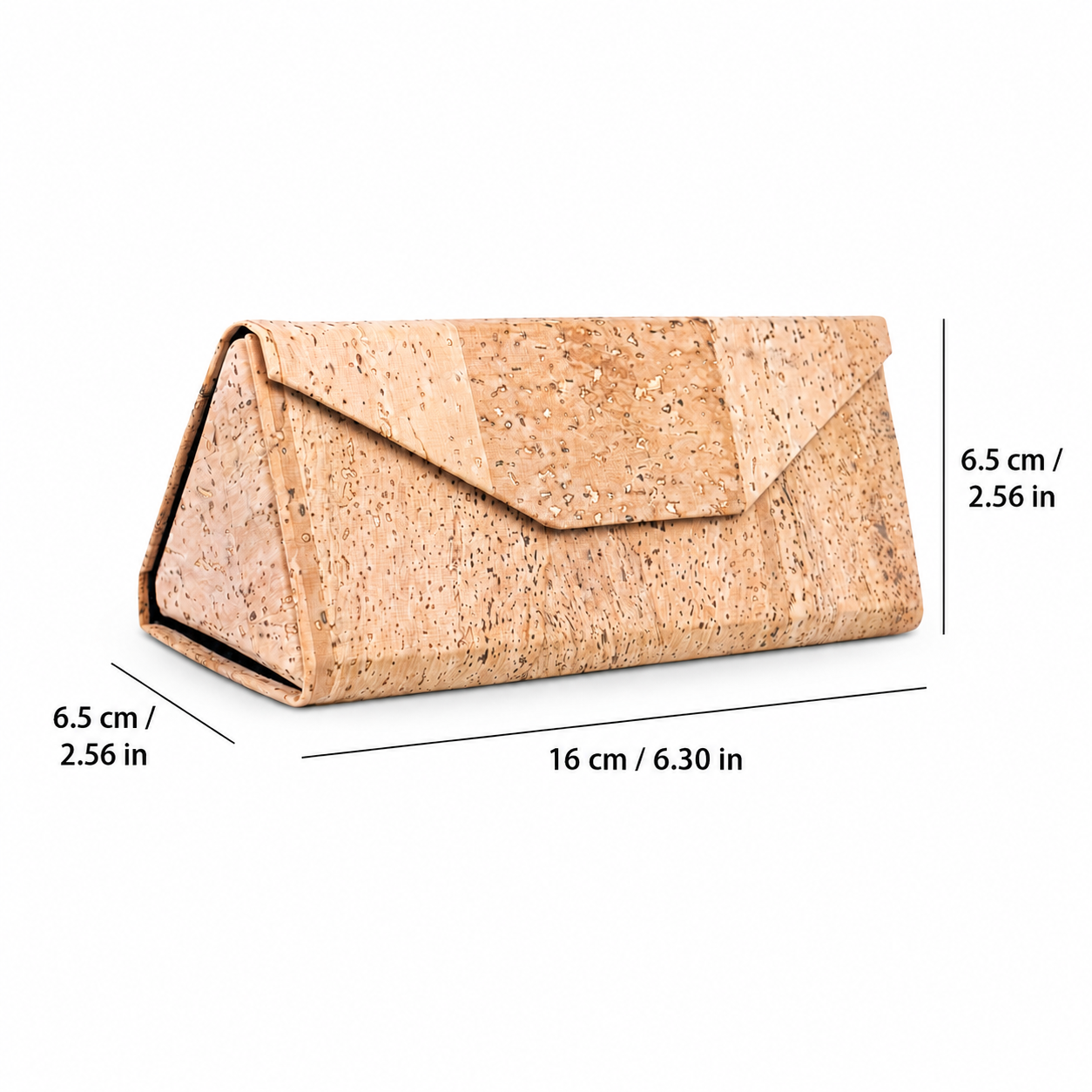 Cork Glasses Case L-500-G