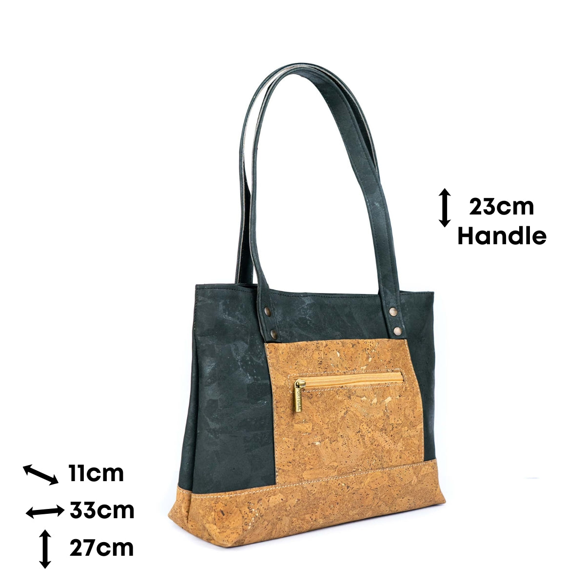 Eco-Friendly Cork Tote Bag with Natural Finish BAGP-029