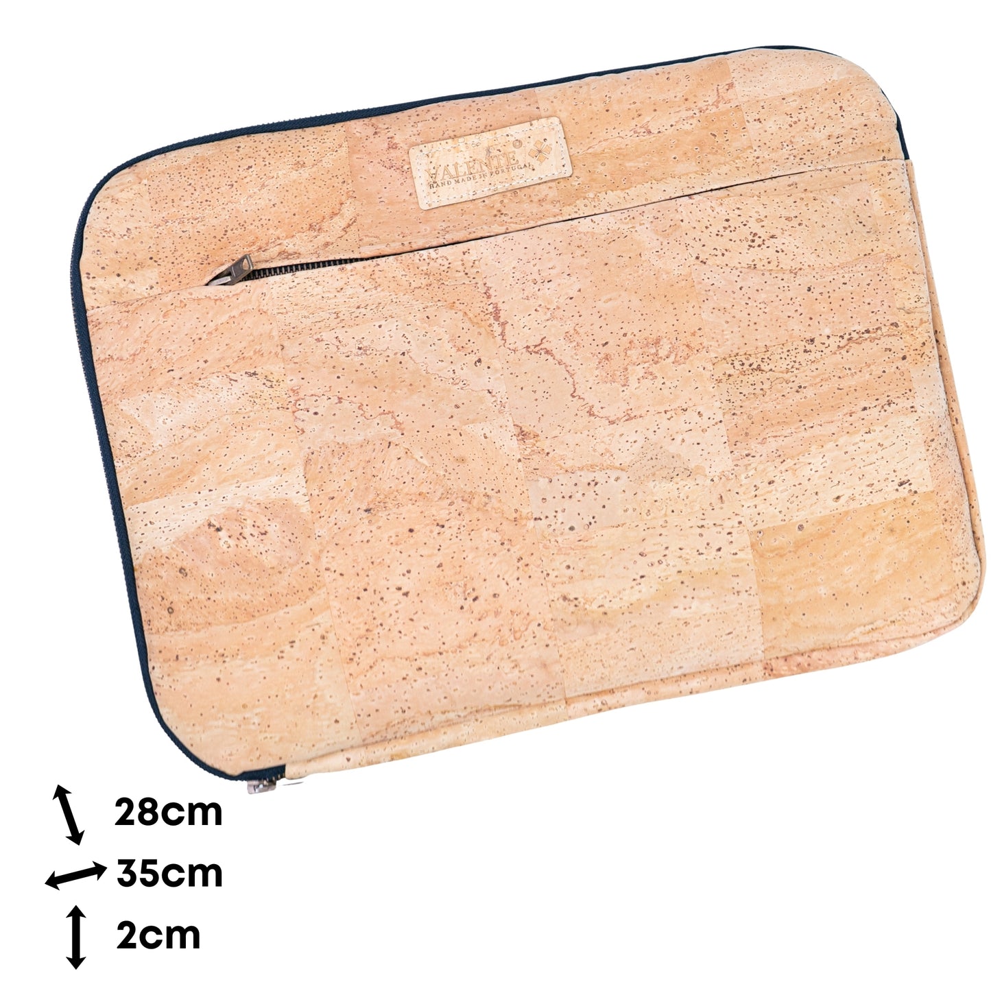 Premium Cork Laptop Sleeve - Vegan Eco-Friendly Case BAGP-035A
