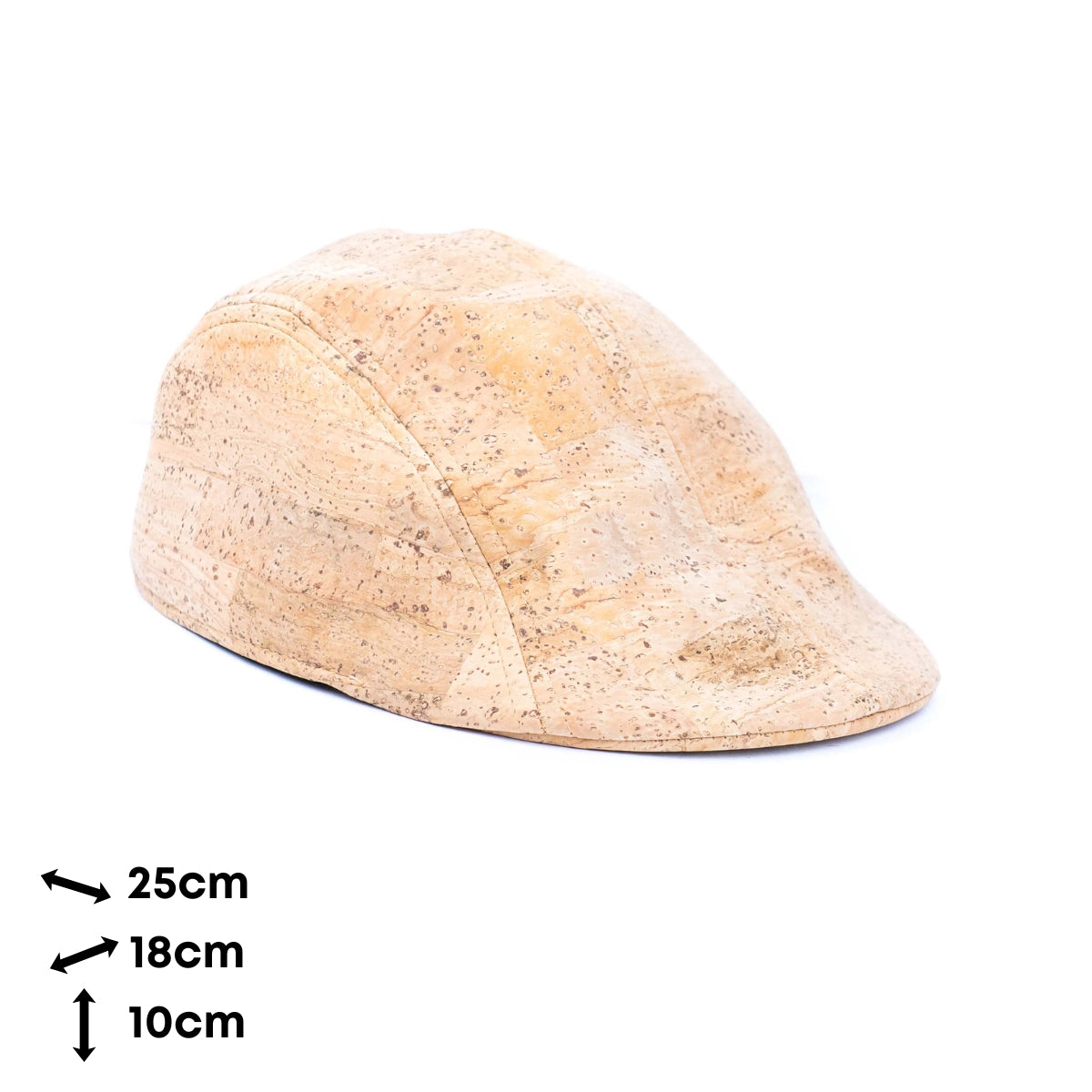 Natural Cork Flat Cap L-1105-B