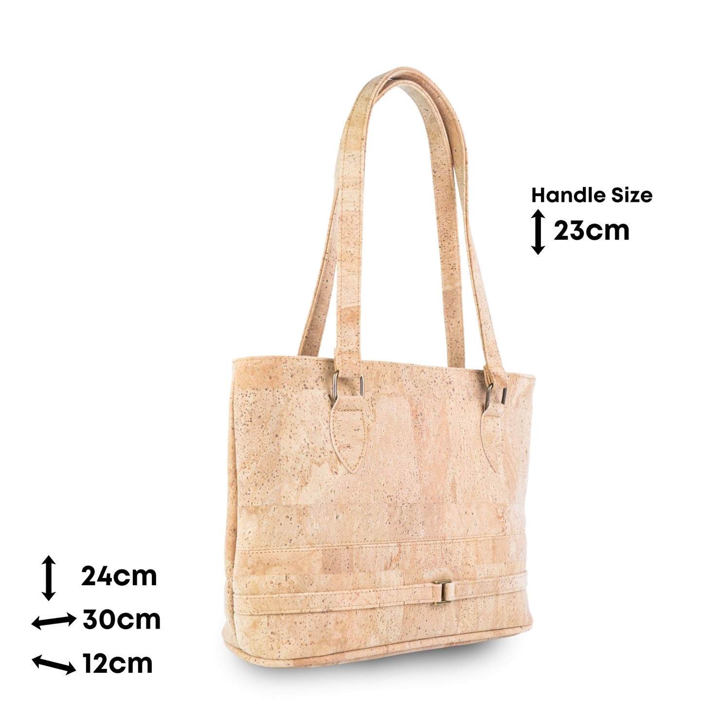 Premium Natural Cork Tote Handbag BAGP-385