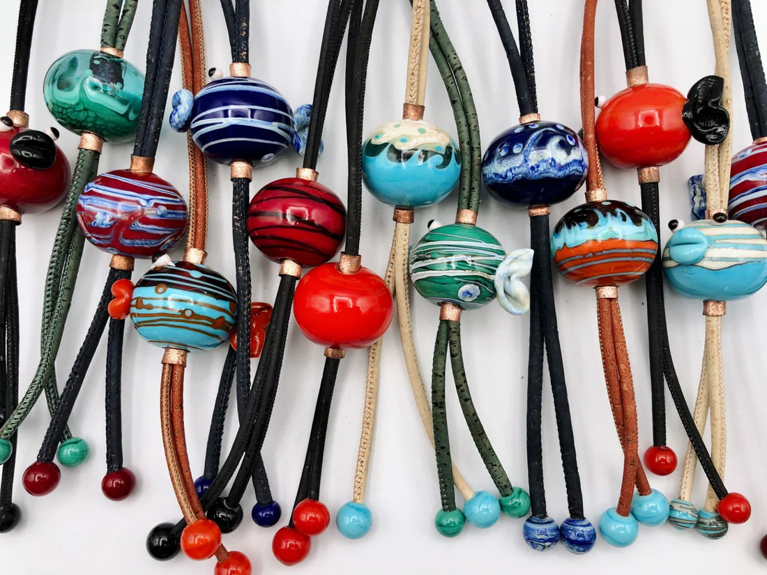 Fish Artist: Murano Glass Meets Portuguese Cork in Ocean-Inspired Jewelry