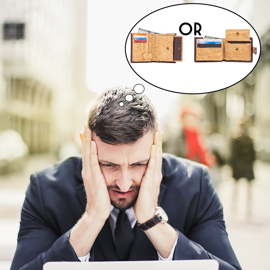 Breakdown Of Our New Cork Wallets