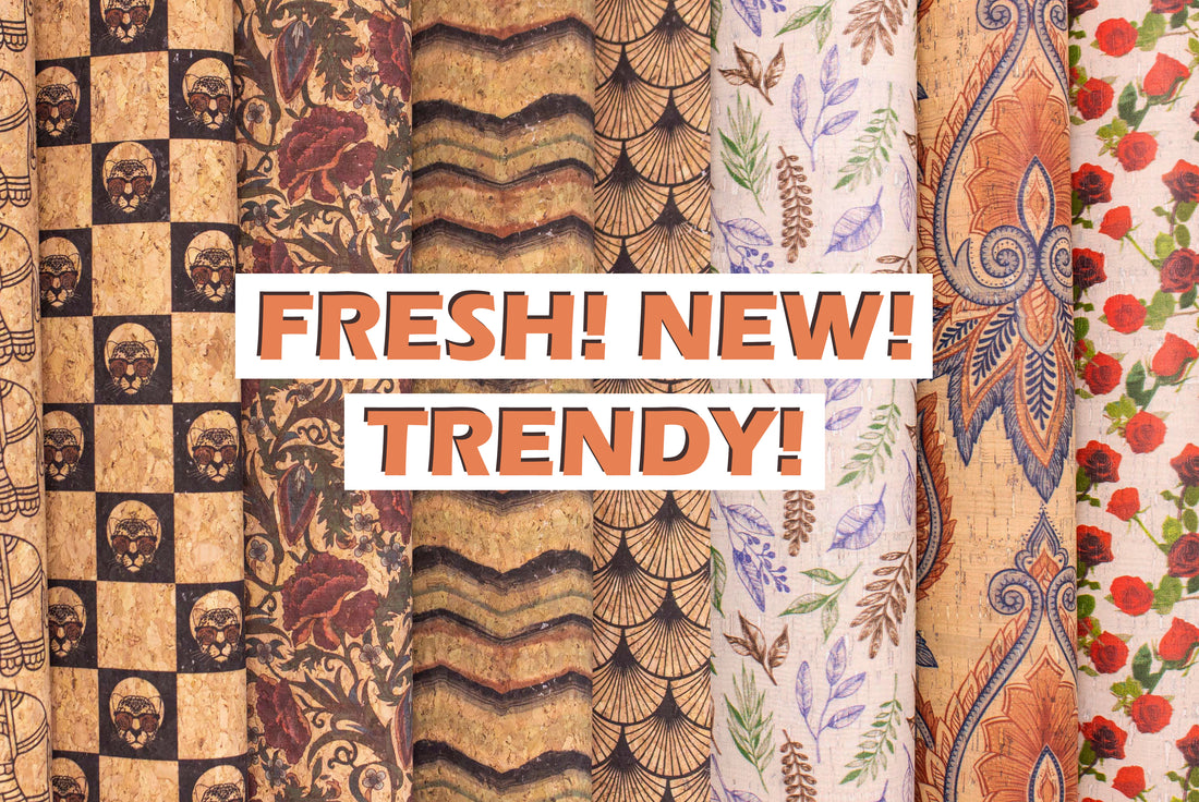 Exclusive Printed Cork Fabrics