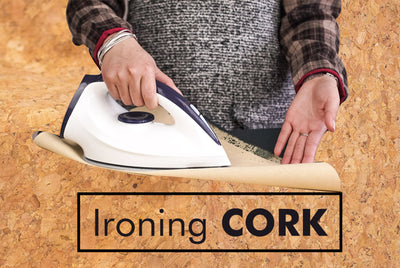 Yes! You Can Iron Cork Fabric