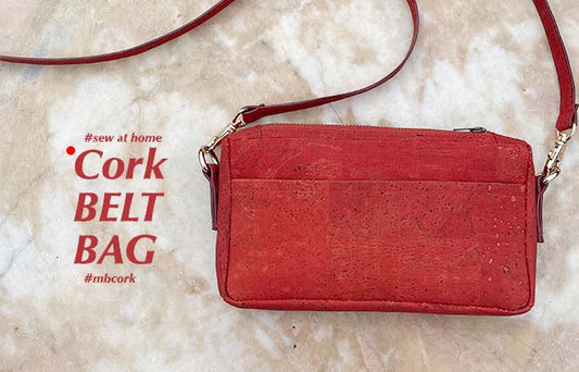 How To Make a Cork Belt Bag