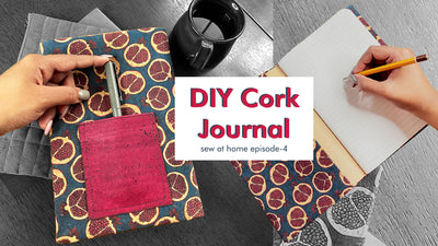 How To Make a Natural Cork Cover Case For Notebook