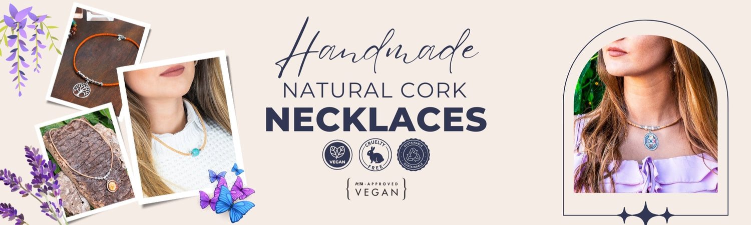 Cork Necklaces