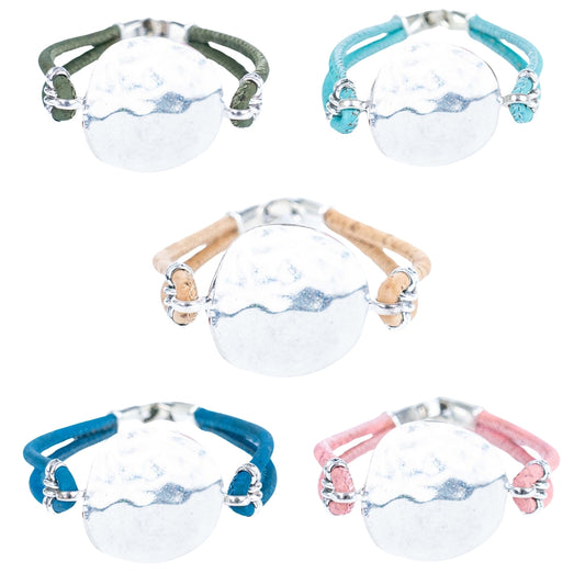 Women's Vintage Original Handmade Cork Bracelet  BRW-011-MIX-5