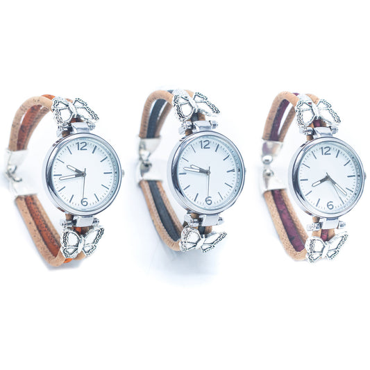 handmade cork watch DIY-019