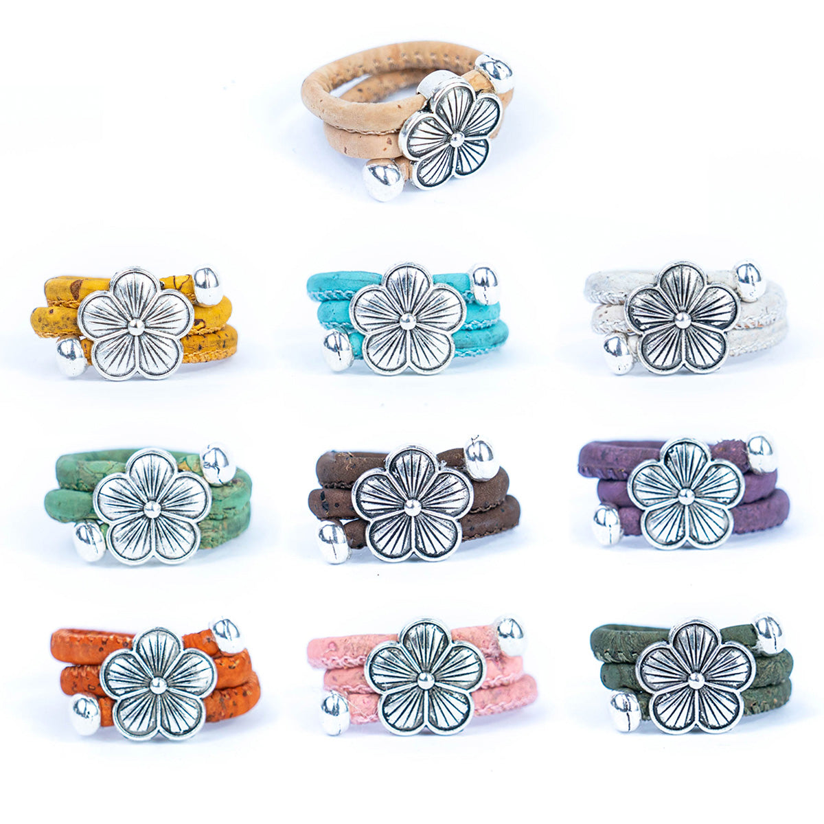 Flower vintage women's Ring RW-024-MIX-10
