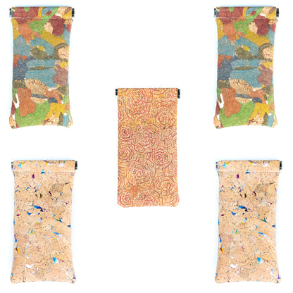 Cork Glasses Sleeve Soft & Scratch-Resistant BAGP-337（5units）