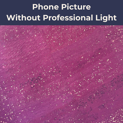 Plum Purple Natural Cork Fabric – 2026NEW GENERATION BACKING COF-810