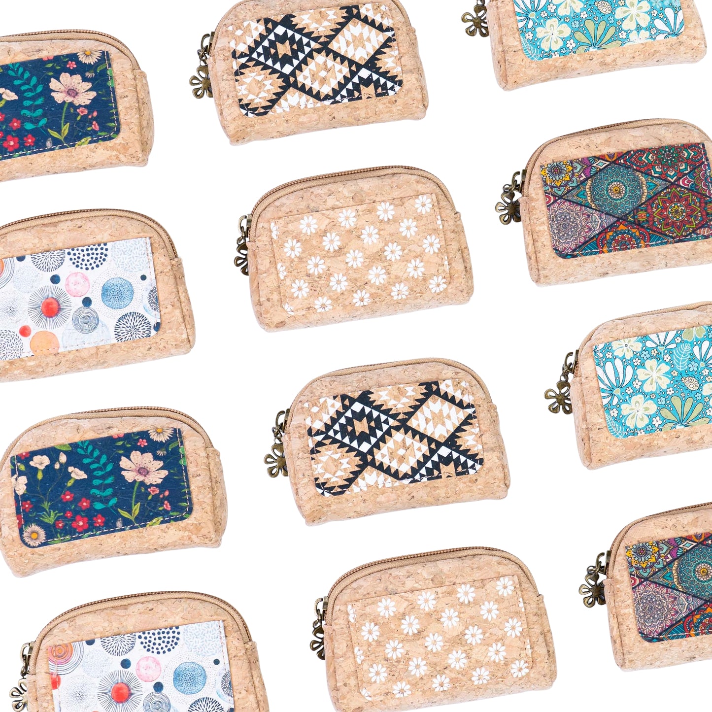 Cork Coin Purse with Card Pocket BAG-2376