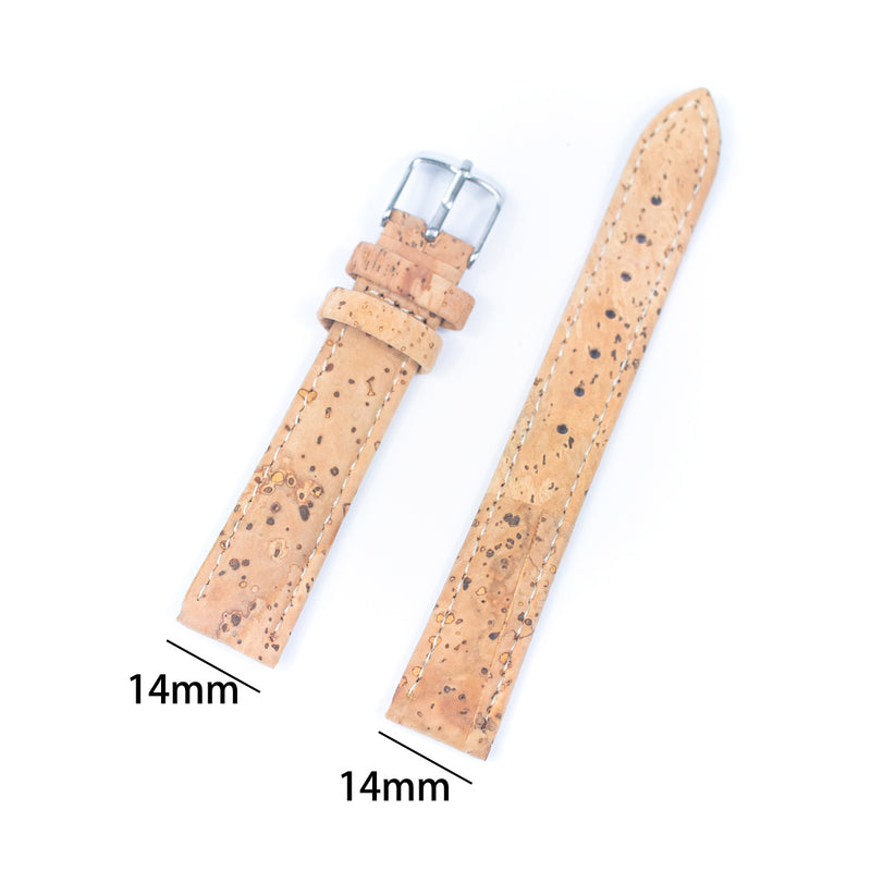 14MM/16MM Double-sided cork fabric to make natural watch strap Cork Watch strap E-001