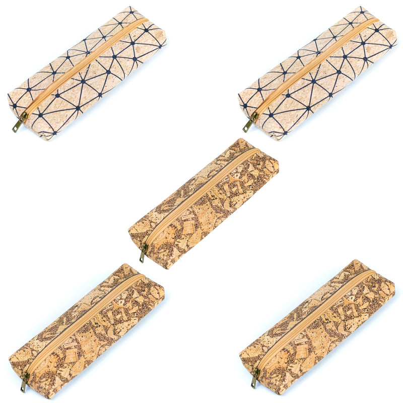 Cork Pencil Case – Pack of 5 | Lightweight, Durable & Stylish BAGP-339