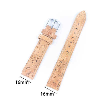 14MM/16MM/18MM/20MM Double-sided cork fabric to make natural watch strap Cork Watch strap E-001