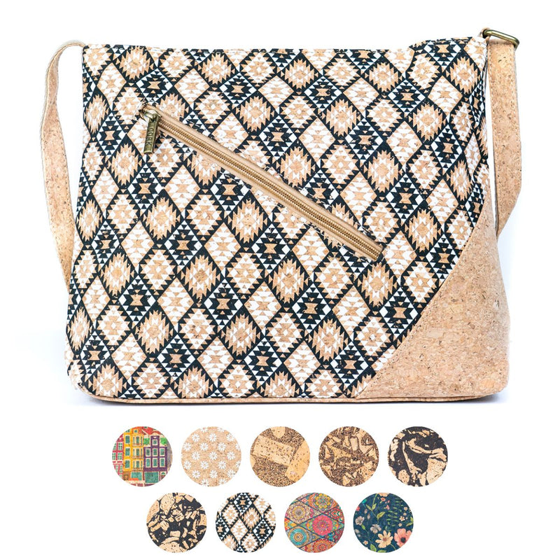 Natural Cork Women’s Crossbody Bag BAG-2339