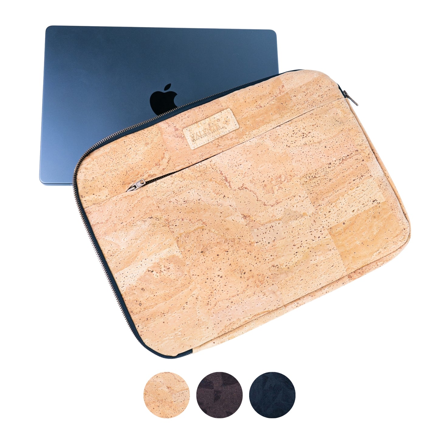 Premium Cork Laptop Sleeve - Vegan Eco-Friendly Case BAGP-035A