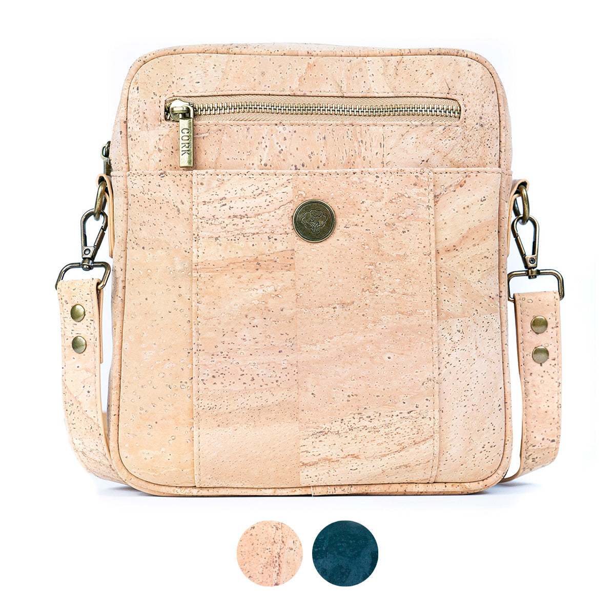 Men's Large Capacity Cork Crossbody Bag BDCS-BAG-2313