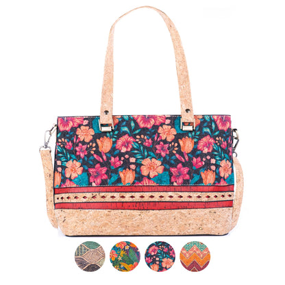 Elegant Cork Tote Bag-2225-N
