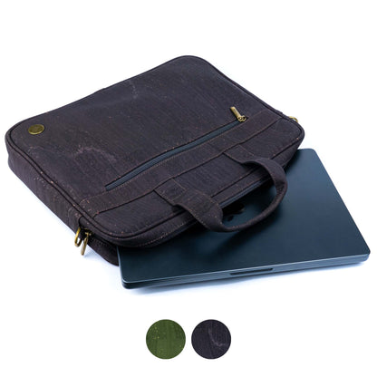 Cork Laptop Briefcase with Shoulder Strap BAG-2392