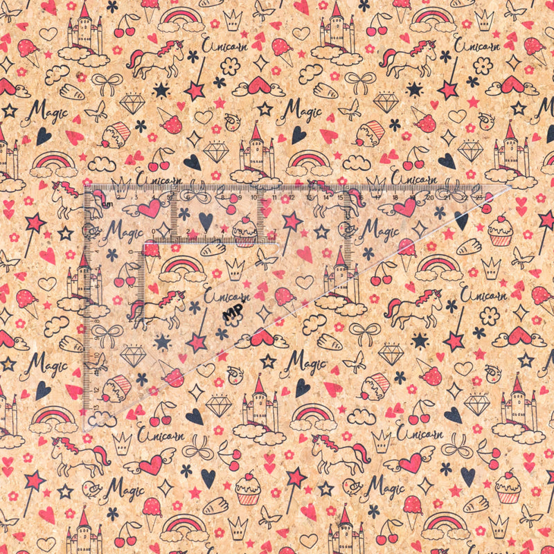 2024 New Cork Fabric Print Design Collection Cork Fabric