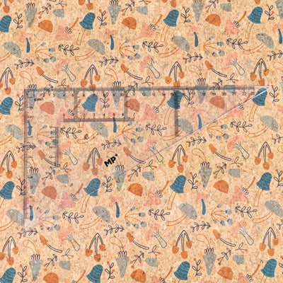 2024 New Cork Fabric Print Design Collection Cork Fabric