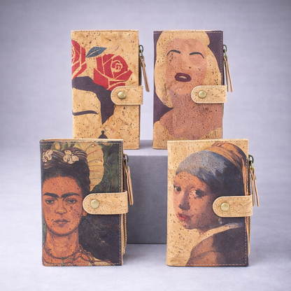 FRIDA KAHLO Cork wallet RFID BAG-2075