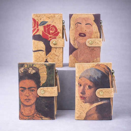 FRIDA KAHLO Cork wallet RFID BAG-2075
