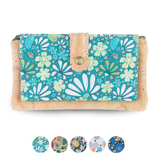 Cork Florina Foldover Wallet — BAG-2407